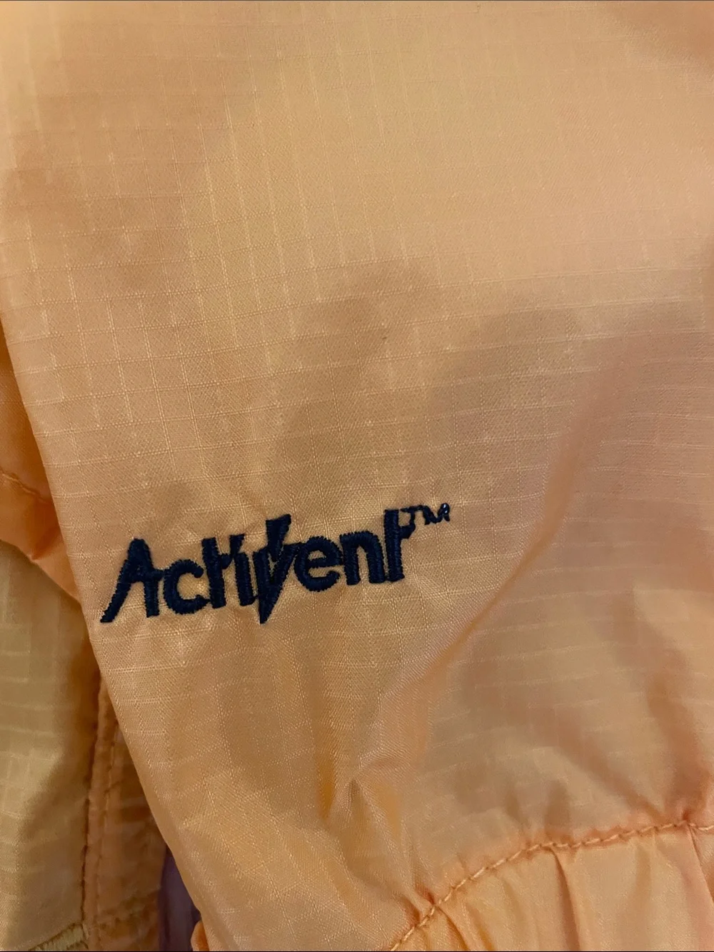 VINTAGE THE NORTH FACE ACTIVENT YELLOW PULLOVER ANORAK JACKET WINDBREAKER